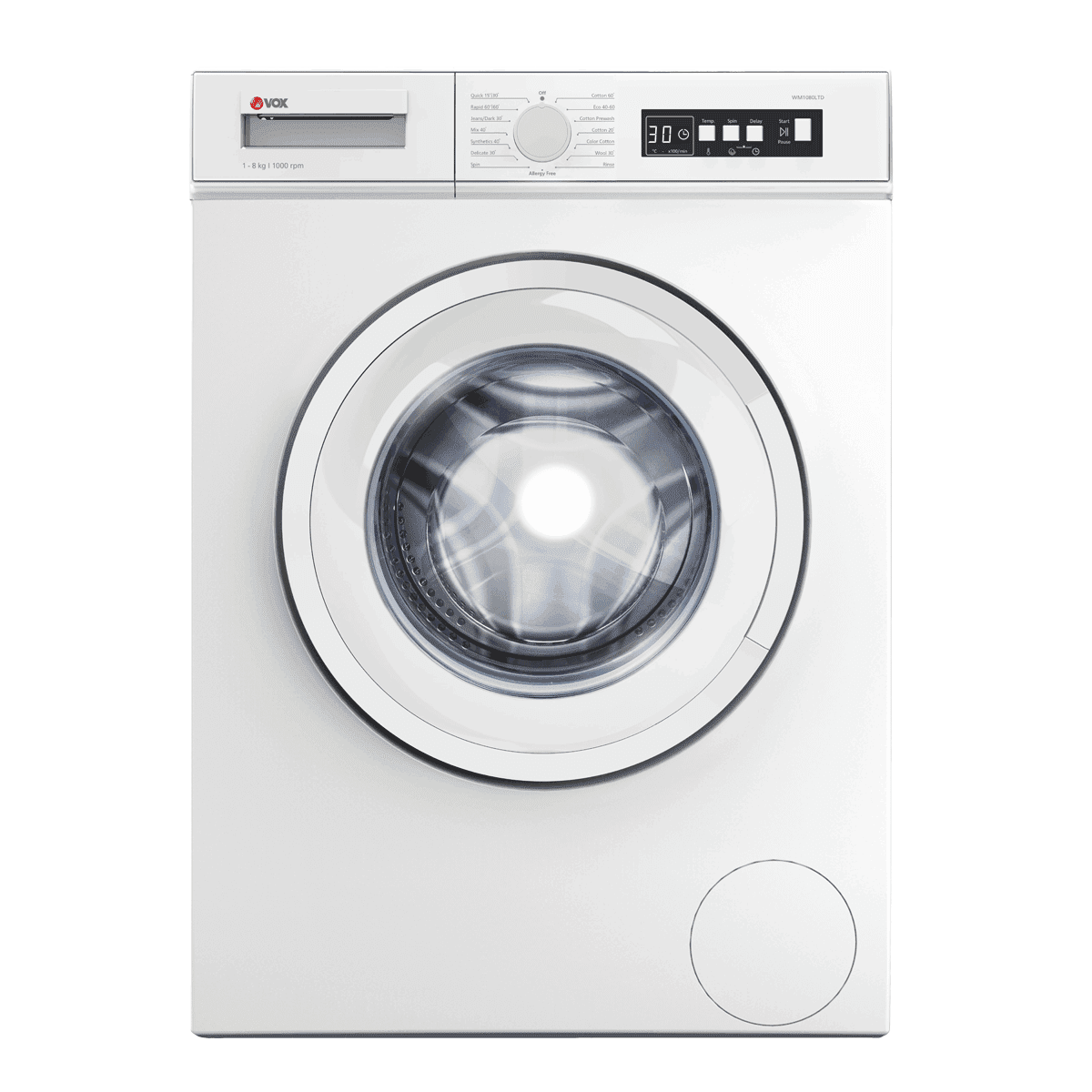 VOX Mašina za pranje veša WM1080-LTD