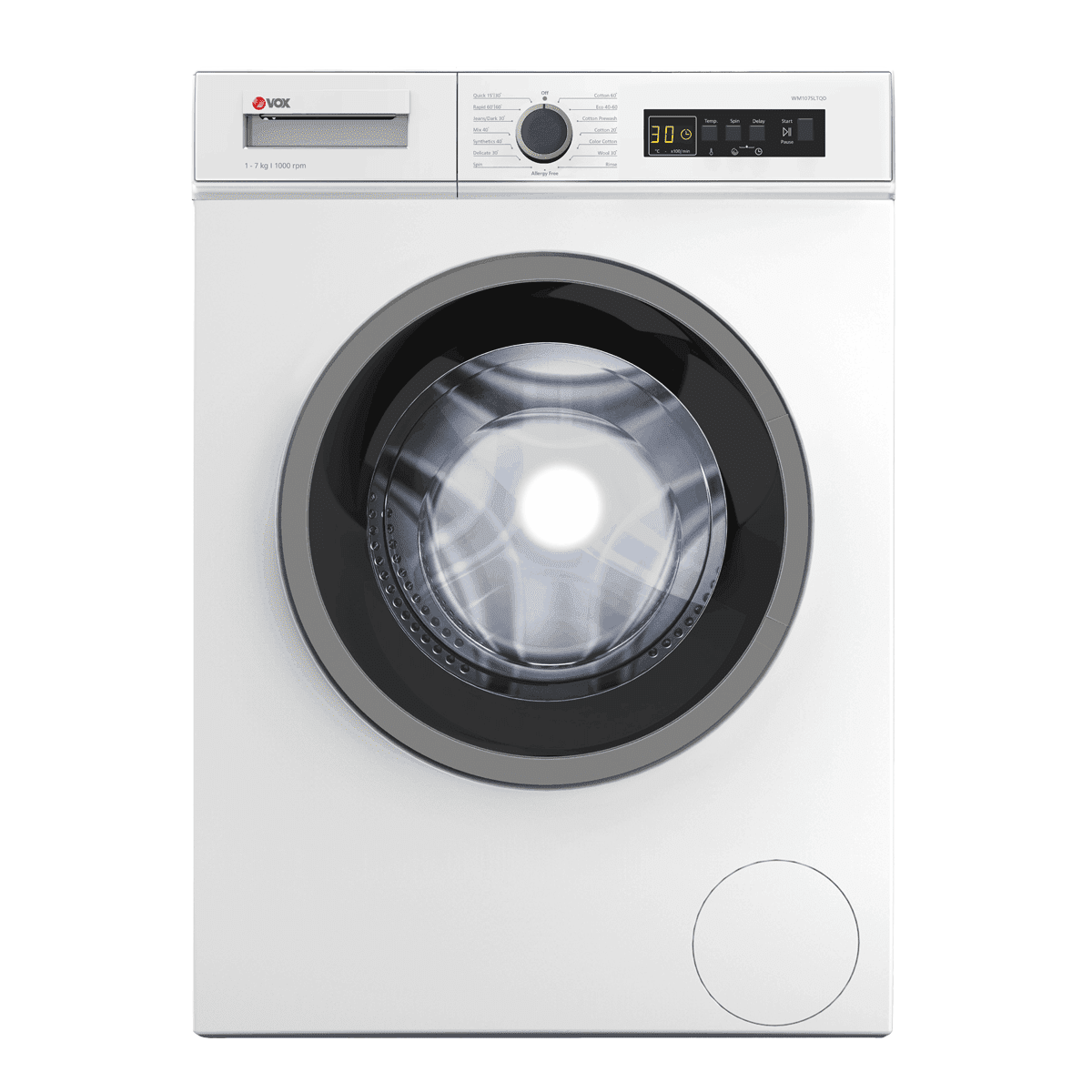 VOX Mašina za pranje veša WM1075-LTQD