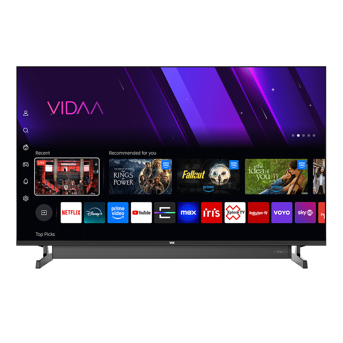 VOX TV LED 43SBV684F