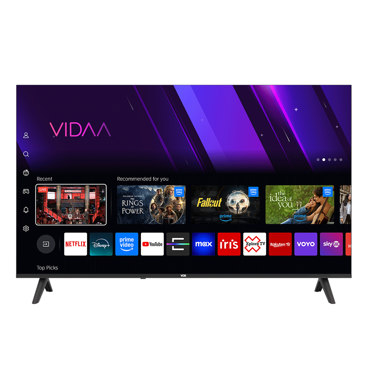 VOX TV UHD 50VYU684